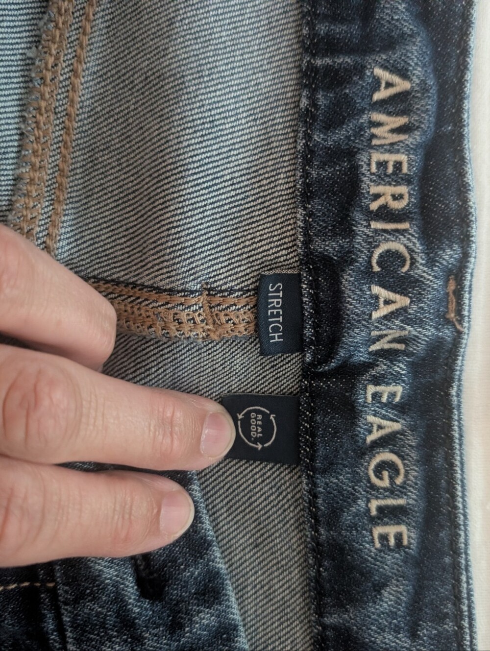 Women's American Eagle Curvy Straight Jeans - Picture 5 of 5